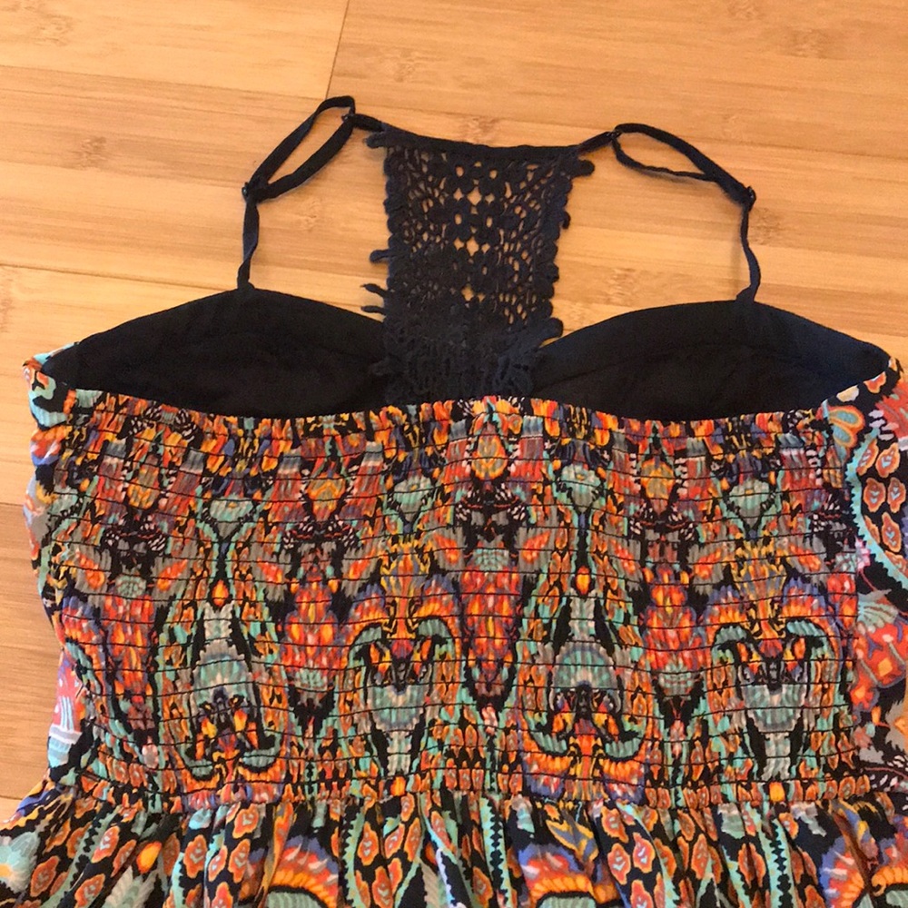 Print Racer Back Dress - Picture 4 of 6